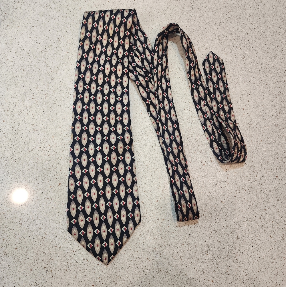 Christian Dior Silk Tie Wide Blade Power